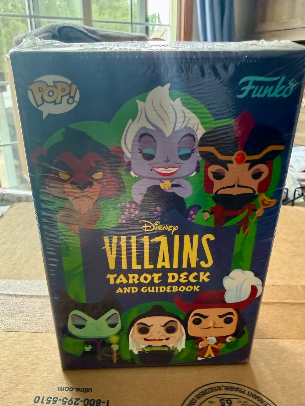 Funko Disney Villains Tarot Deck and Guidebook - Blue